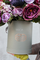 flowerbox kompozycja ze sztucznych kwiatów Ballada, wys.63cm