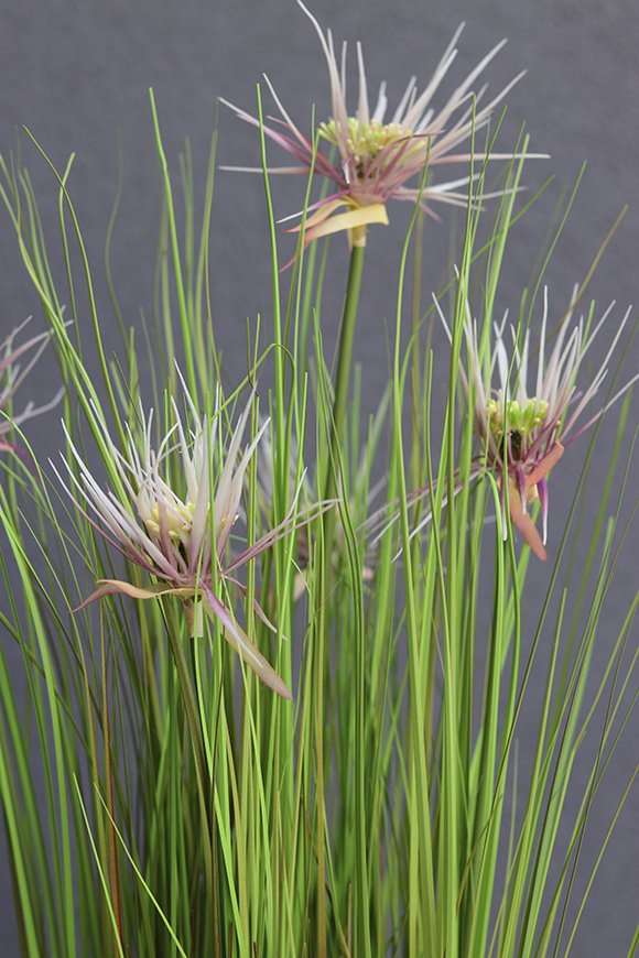 Jesienne Trawy, kompozycja ze sztucznych roślin / bukiet, wys.128cm