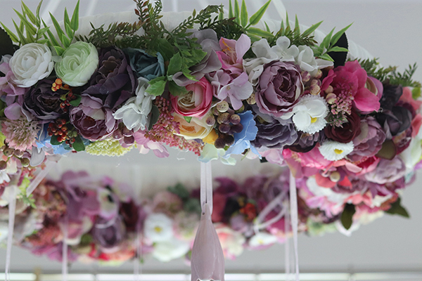 atrakcyjny wiszący wianek z dzwoneczkami, Perrasa, śr.65cm  