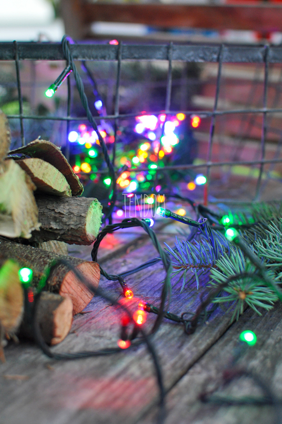 lampki LED  200szt kolorowe-IP44