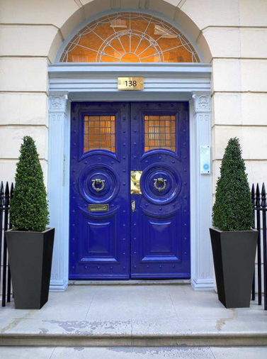 Fiberglass Fiber donica Camilla Black 30x67cm