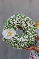 wianek Krasny, dekoracja na drzwi, śr39cm