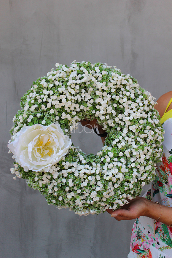 wianek Krasny, dekoracja na drzwi, śr39cm