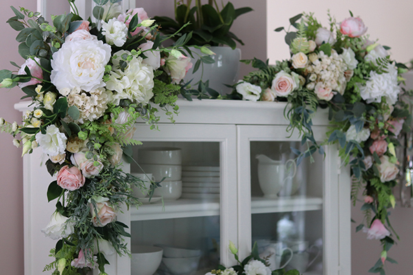 dekoracyjna narożna girlanda, Montello, kpl.2szt