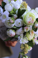 drewniane pudełko - szuflada z kwiatami, Fustra, wym.23x33cm