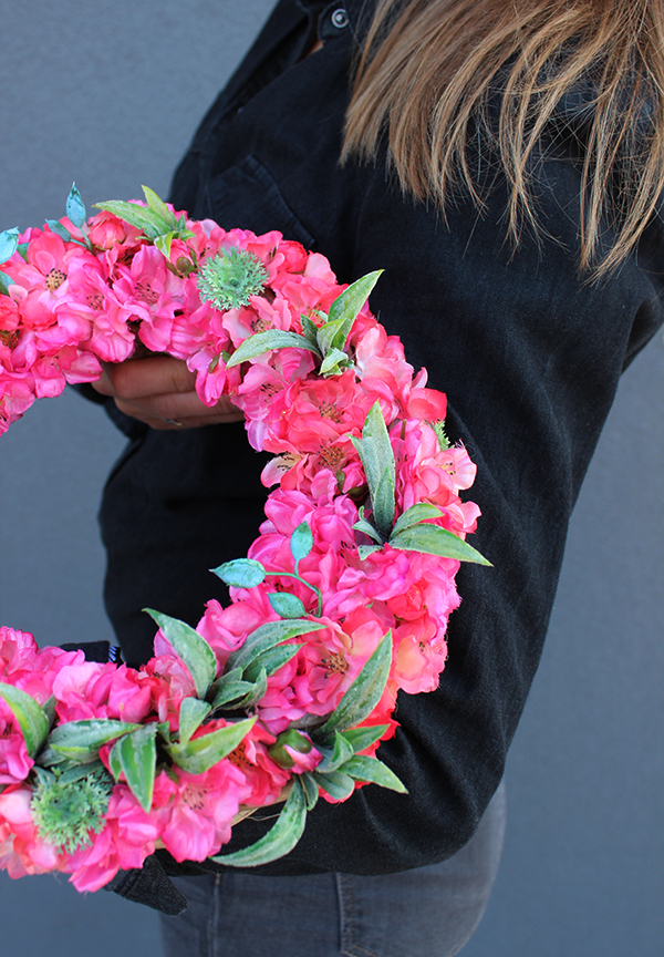 dekoracyjny wianek Jabłonka, śr.27cm  