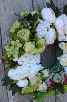 Caryca Katarzyna efektowny wieniec na drzwi, śr.50cm 