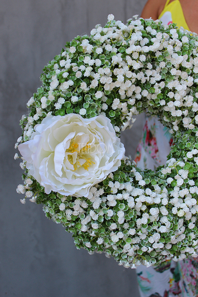 wianek Krasny, dekoracja na drzwi, śr39cm