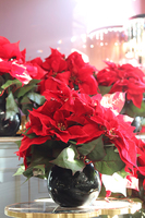 Gwiazda Betlejemska III, wysokiej jakości sztuczna roślina, wym.42cm