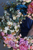 bardzo gęsty wianek Caryca Malaga, śr.56cm