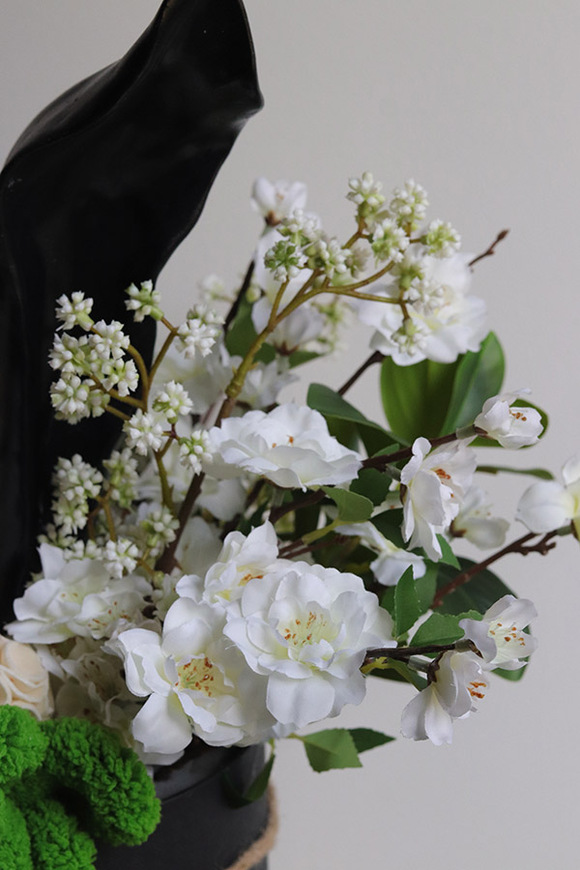 Black Easter Magnolia, flowerbox wielkanocny