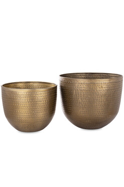 Dakar A, złota metalowa osłonka, kpl.2szt