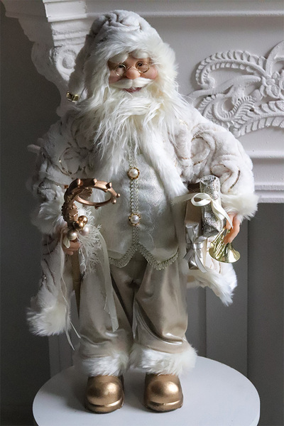 Mikołaj Noel, bożonarodzeniowa figurka miękki stojący