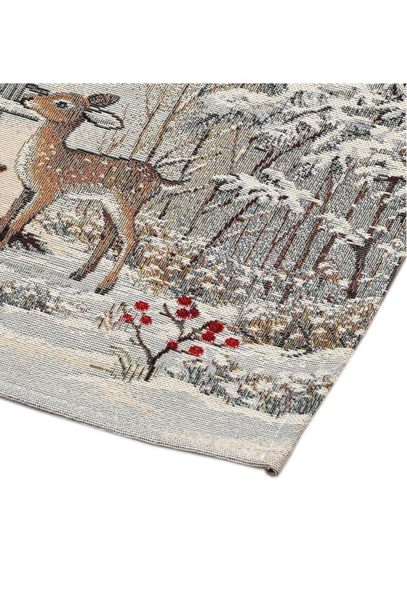 Przy Paśniku, świąteczny bieżnik gobelinowy