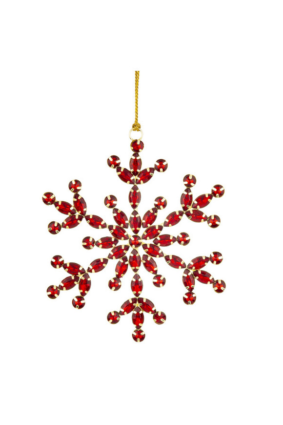 Snowflakes, kryształowe zawieszki świąteczne