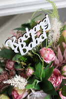 Pink Wish, kompozycja kwiatowa w naczyniu