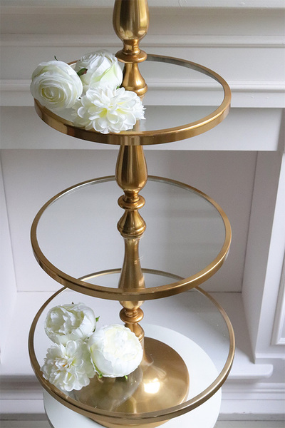 Lux Villa Gold Sweetie, patera etażerka pięciopiętrowa