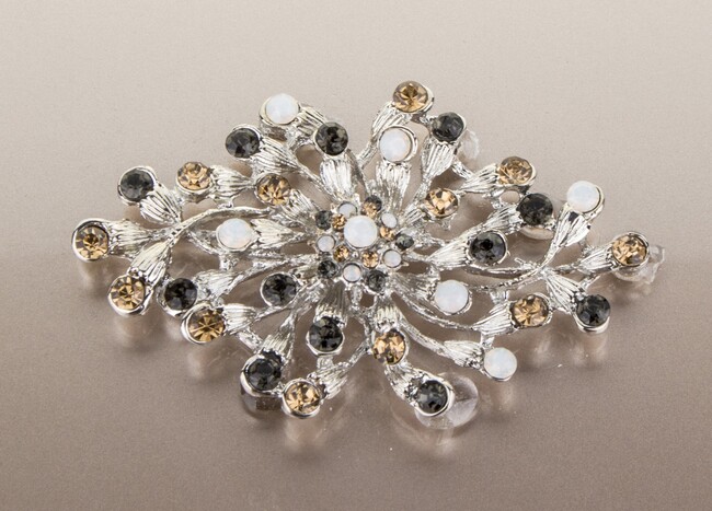 Gossamer B, szklane puzderko szkatułka na drobiazgi, wym.7x16x12cm