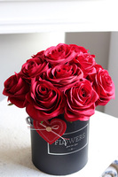 Walentynki, różany flowerbox na walentynki