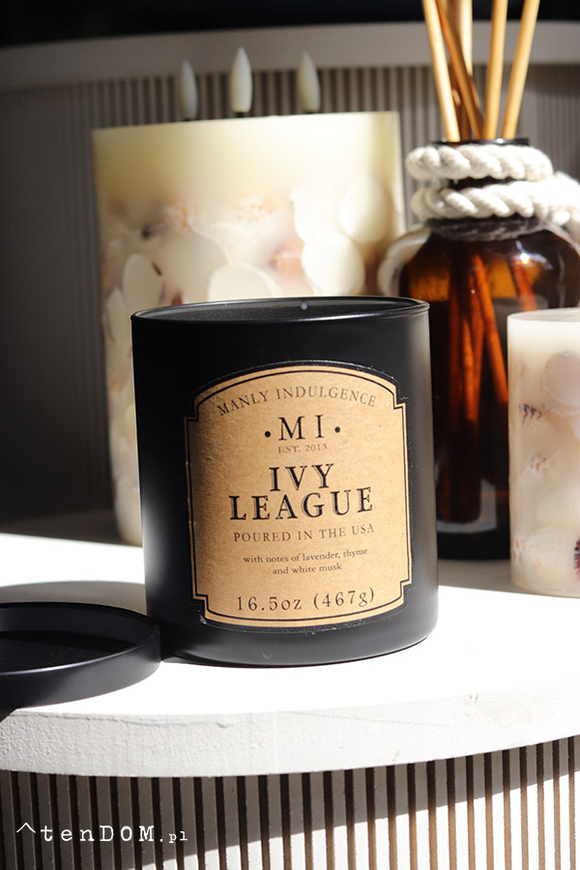 MI Classic, sojowa świeca zapachowa w słoiku, Ivy League	