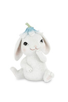 Sweetie Bunny, wielkanocna figurka zajączek, niebieski kwiatek