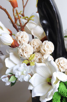 Black Easter Magnolia, flowerbox wielkanocny