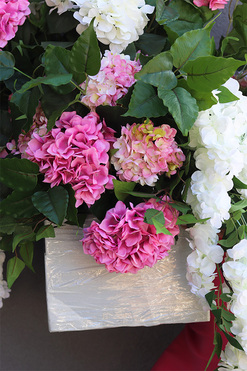 Impresja Saute, kompozycja kwiatowa XXL do Twojej donicy, wys.99/75cm