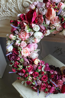 Bella, elegancki wianek na drzwi, śr.50cm