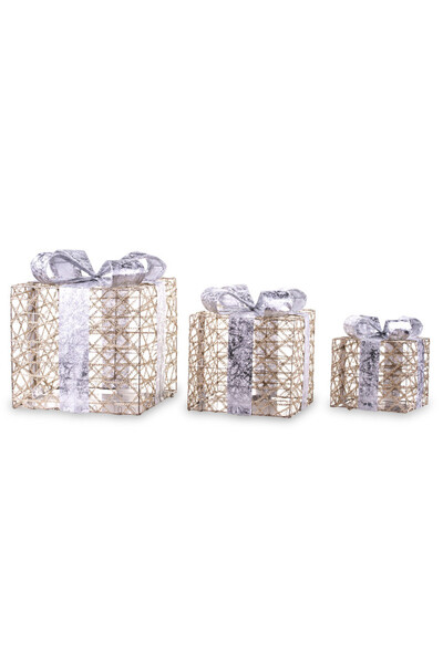 Rattan Gift Shiny A, świąteczne prezenty dekoracja