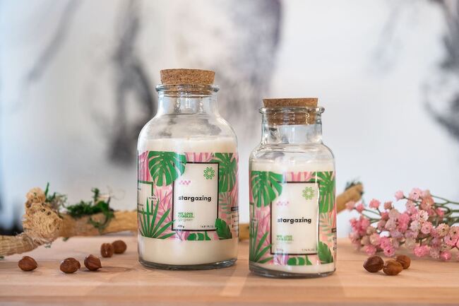 Go Green, sojowa świeczka zapachowa, Stargazing, 420g