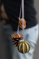 Naturanessa, świąteczny wianek dekoracyjny, śr.27cm