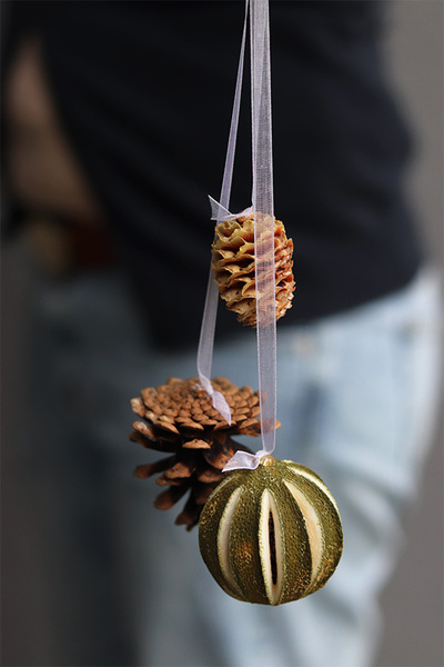 Naturanessa, świąteczny wianek dekoracyjny, śr.27cm