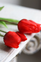 bukiet tulipanów silikonowych 