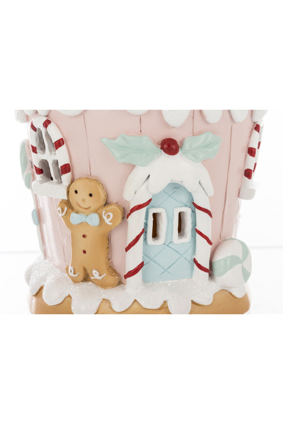 Cookie świąteczna cukrowa chatka LED pozytywka