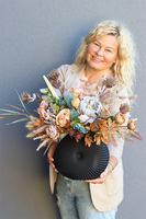 Heffa, jesienna kompozycja kwiatowa