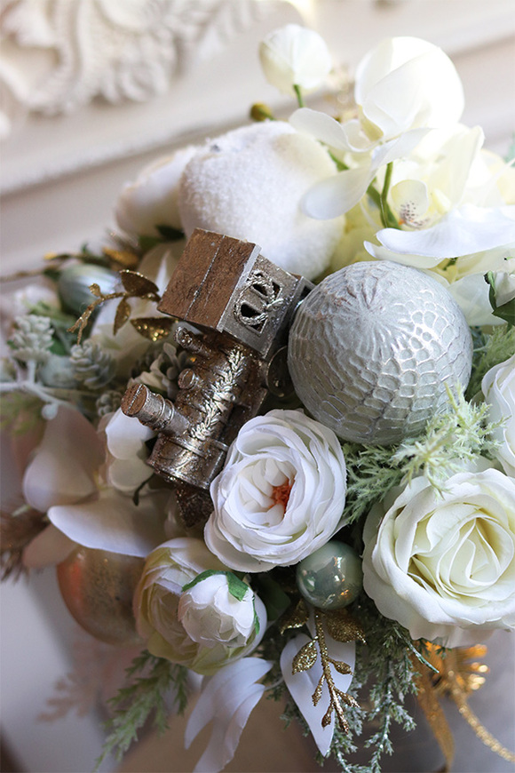 Frozen Time, flowerbox świąteczny