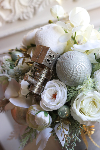 Frozen Time, flowerbox świąteczny