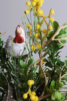 Wykluty, stroik wielkanocny z kurami