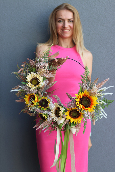 Subtelle Zielona Linia, wianek na obręczy