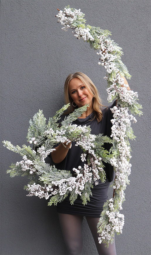 Zaspa Śnieżna, zimowy zielony wianek