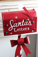 Santa's Letters LED, skrzynka na listy do Świętego Mikołaja