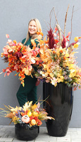 Autumn Decors, ekskluzywna kompozycja w donicy fiberglass