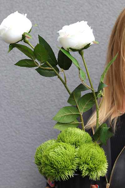 New Design Roses, nowoczesny bukiet nagrobny we wkładzie