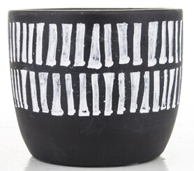 Africana B, osłonka / donica, wym.9x10.5x10.5cm