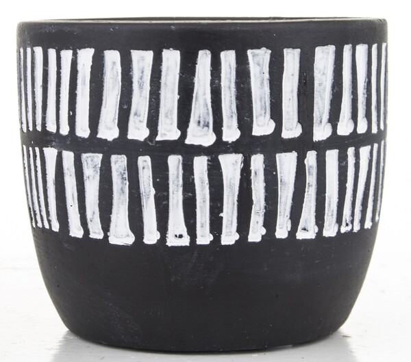 Africana B, osłonka / donica, wym.9x10.5x10.5cm