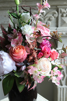 Gefria, bukiet nagrobny w wazonie, wys.65cm