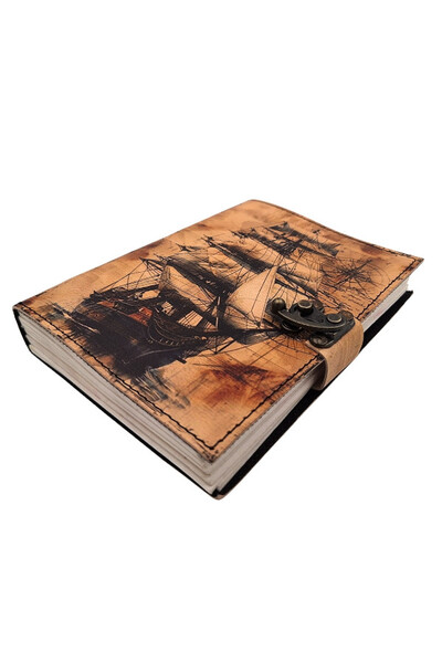  Treasure, notes vintage 200 stron, Żaglowiec