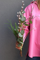 Wiosna na Zielono, bukiet do wazonu