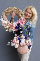 Sevilla, asymetryczny wianek dekoracyjny