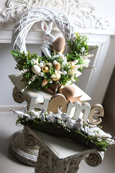 uroczy wianek, Zając Wielkanocny